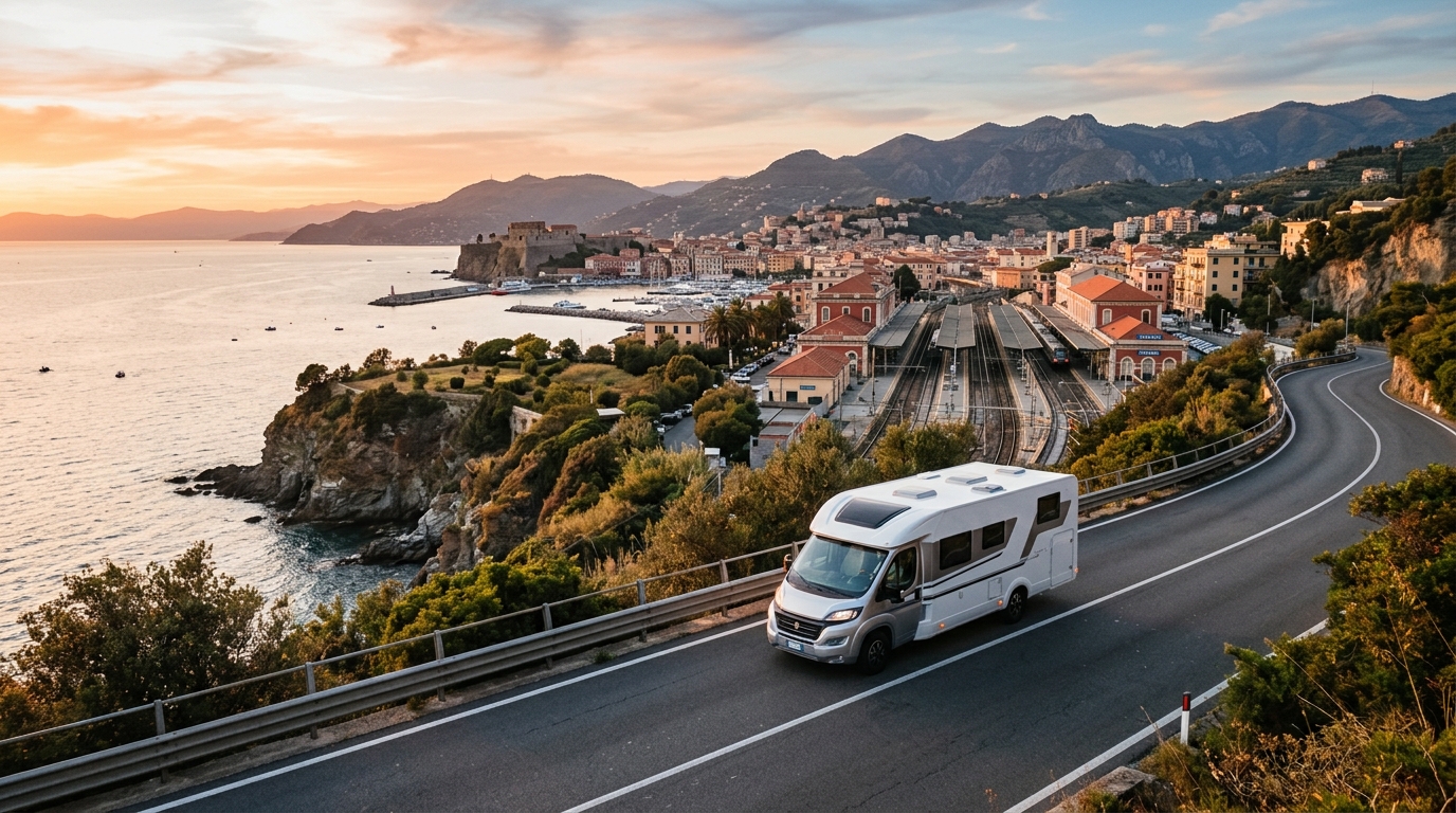RV Rental Savona - Train Station